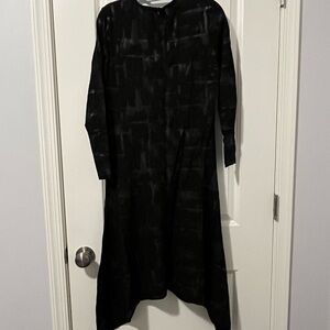 METALLIC Asymmetric Dress Size XS